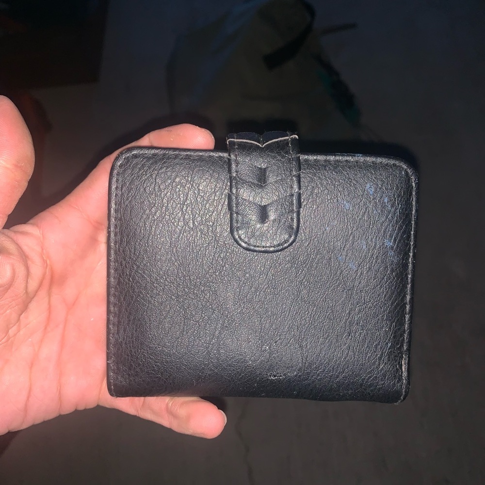 Small black wallet
